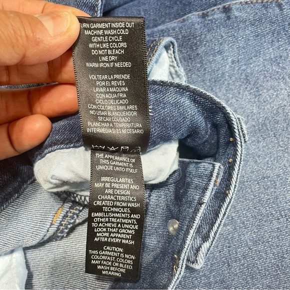 Max Studio Womens Jeans 10 Blue Indigo Dark Wash High Rise Skinny LM3180021 - Picture 8 of 10